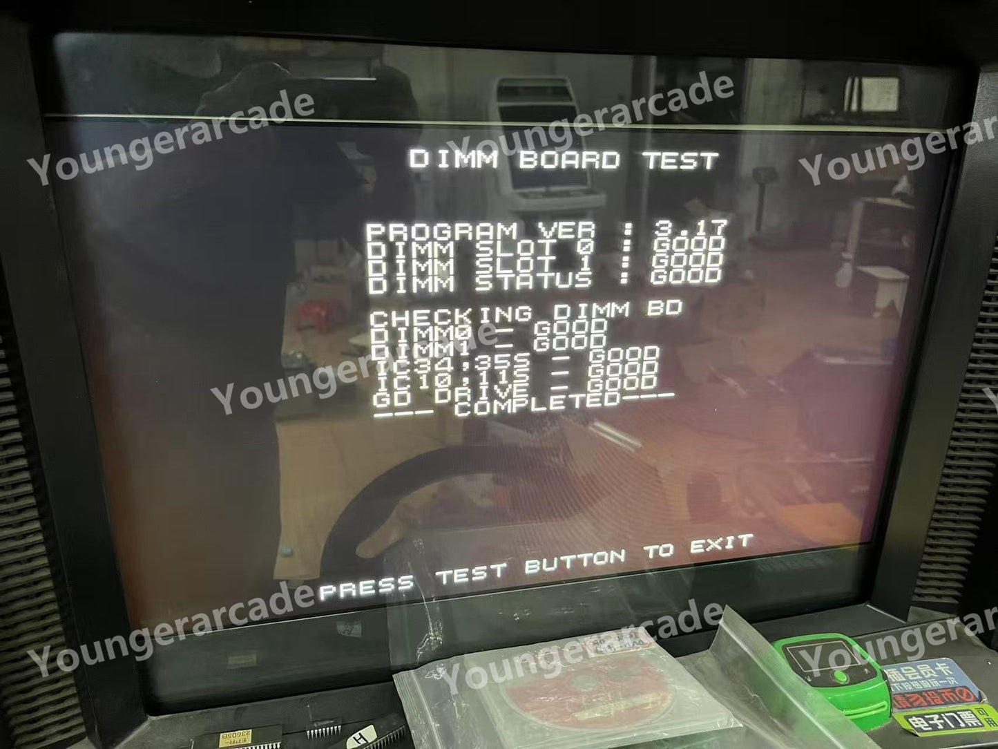 USED Sega Naomi 2 Netdimm Firm Ver.3.17 256MB Tested Working