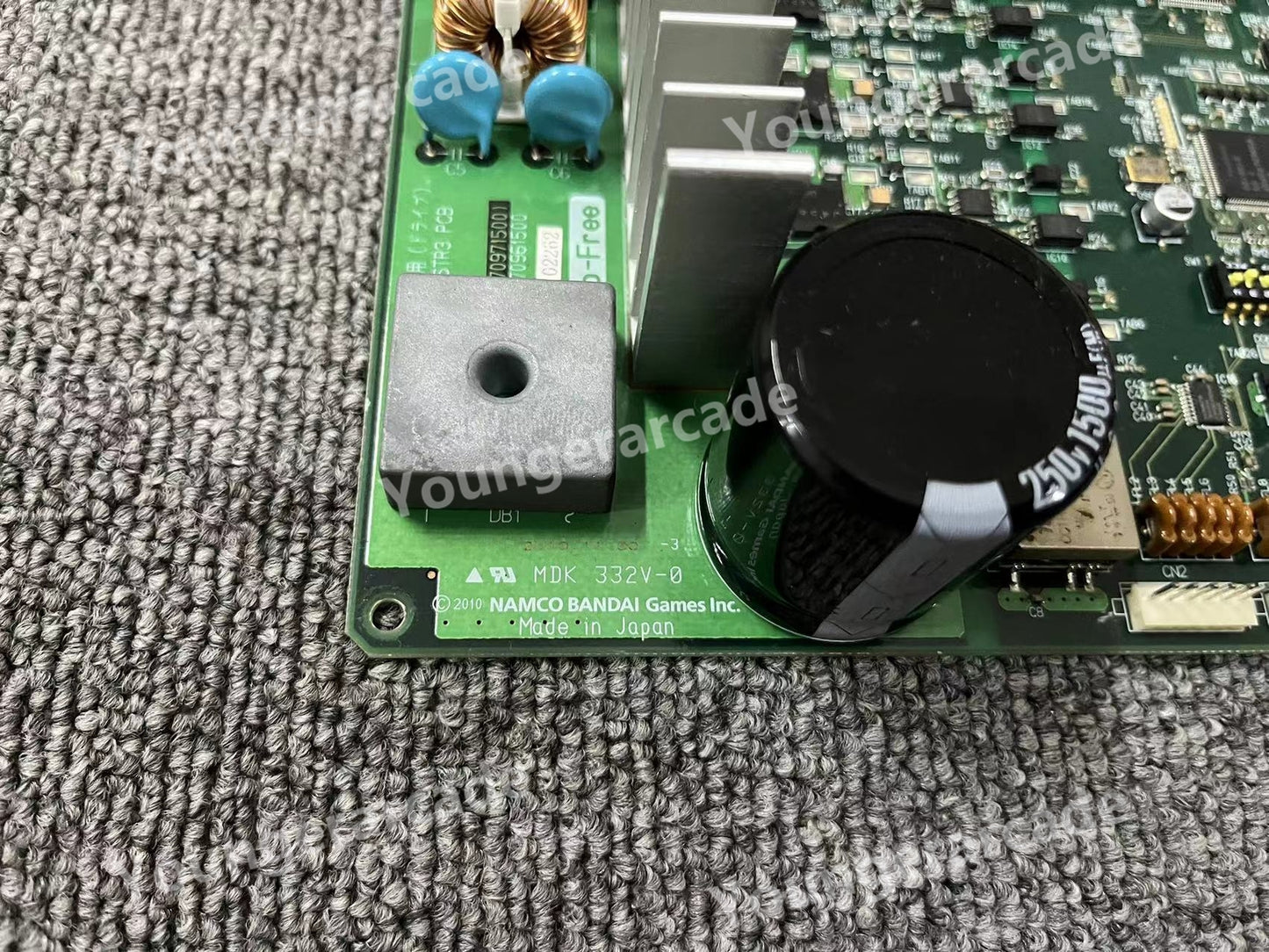 Used Namco Wangan 3DX 332V Motor Driver Board PCB Tested Working