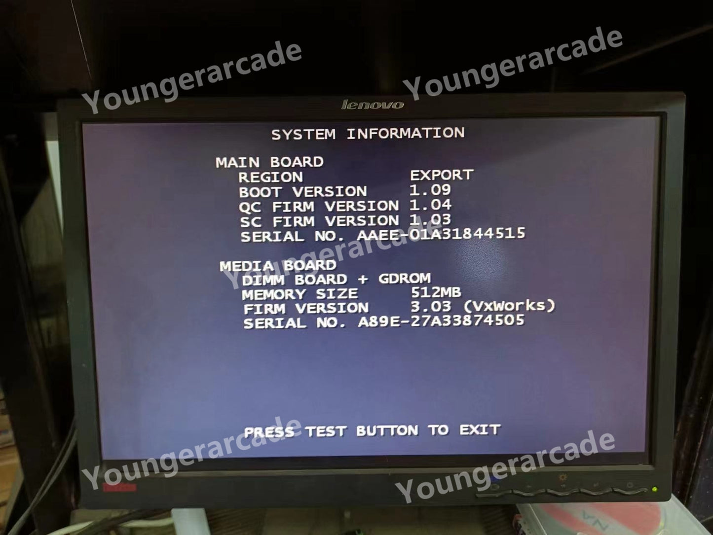 Used Sega Chihiro Type 1 Motherboard Tested Working