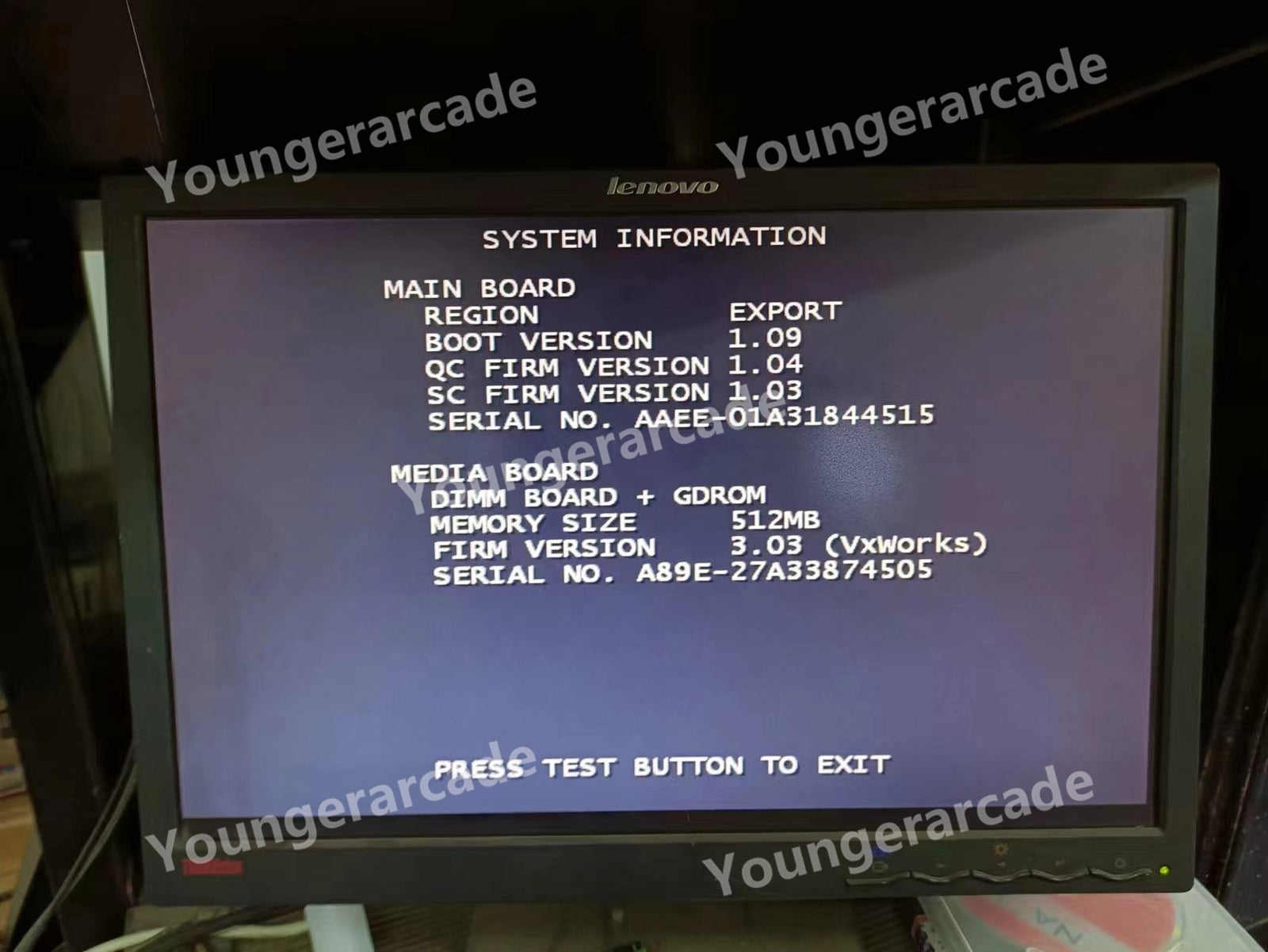 Used Sega Chihiro Type 1 Motherboard Tested Working