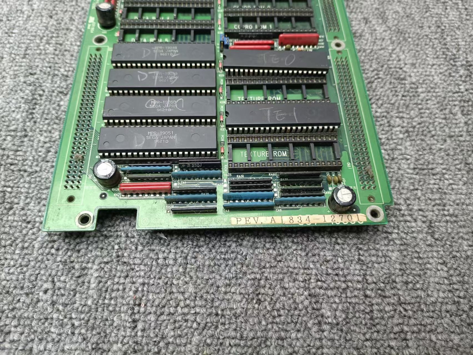 Used Sega Model 2B CRX Last Bronx ROM Board Tested Working