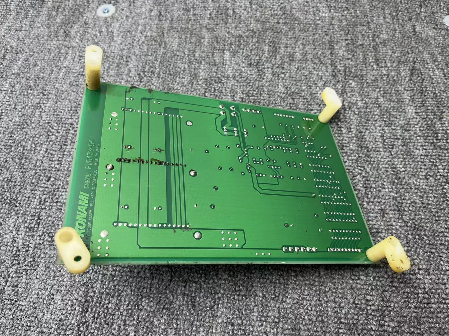 Used Konami GN688 AMP Arcade Game PCB Board Tested Working