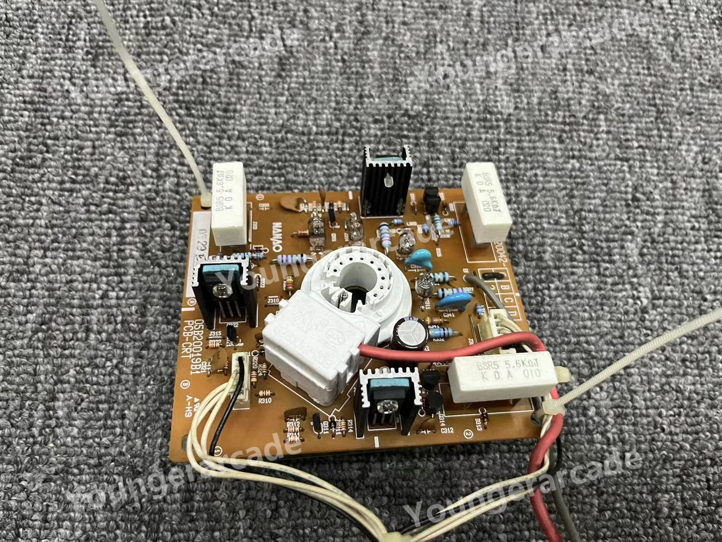 Used Nanao MS2934 CRT Chassis Arcade Game Cabinet Tube Part Tested Working