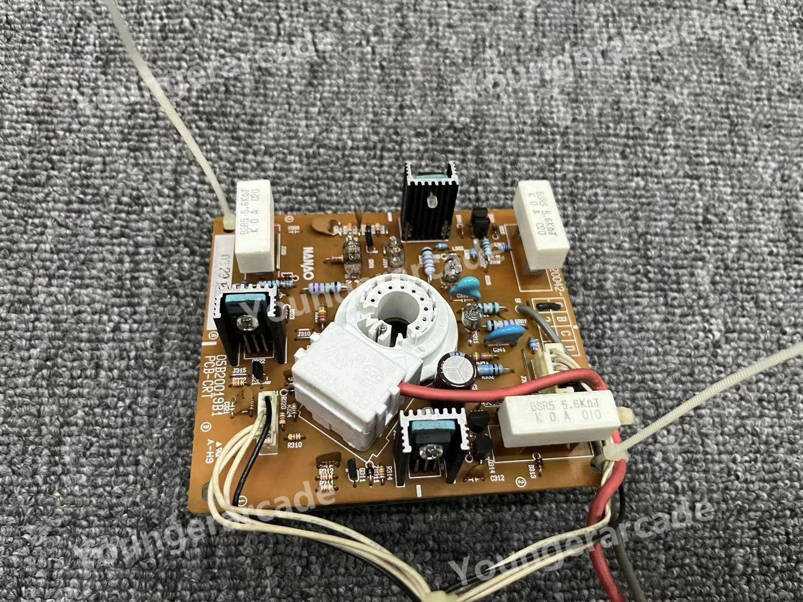 Used Nanao MS2934 CRT Chassis Arcade Game Cabinet Tube Part Tested Working