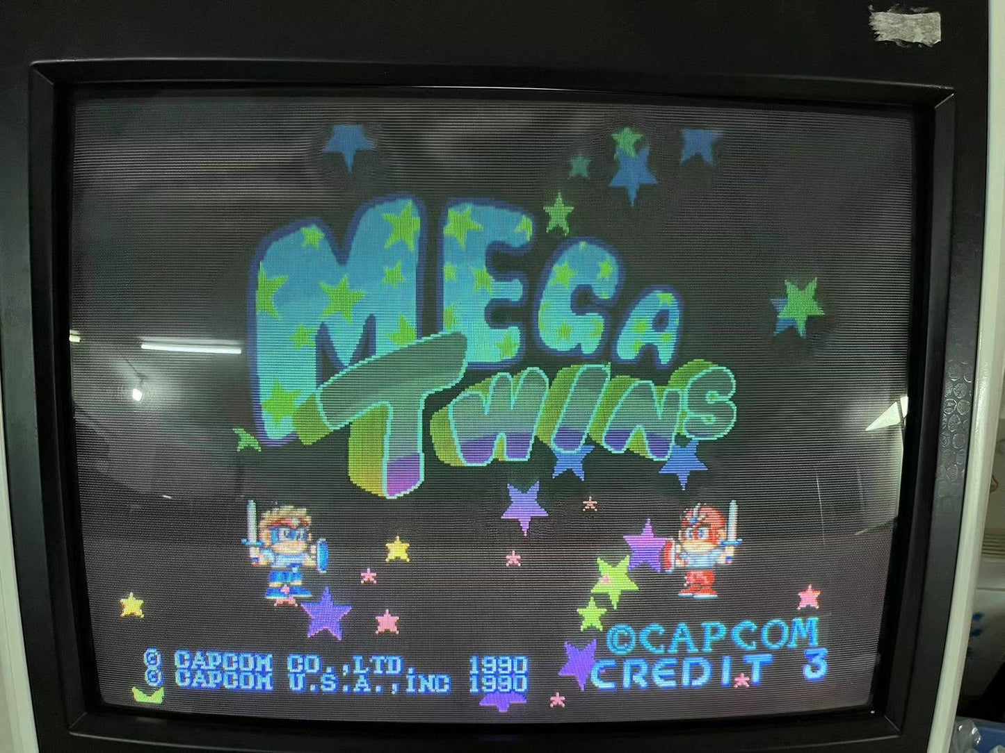 Used Capcom CPS1 Mega Twins Board Arcade Game PCB Tested Working