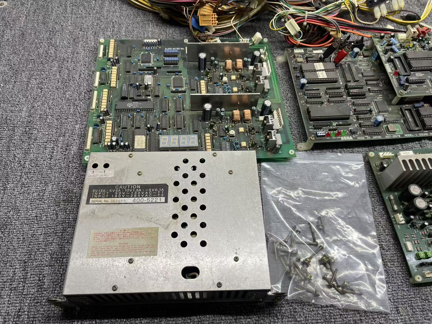 Used Sega Model 2 Daytona USA Arcade Board Parts Tested Working