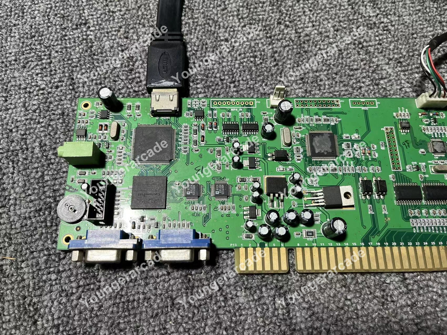 Retro Arcade Jamma To USB Converter Board PCB MAME Game Tested Working