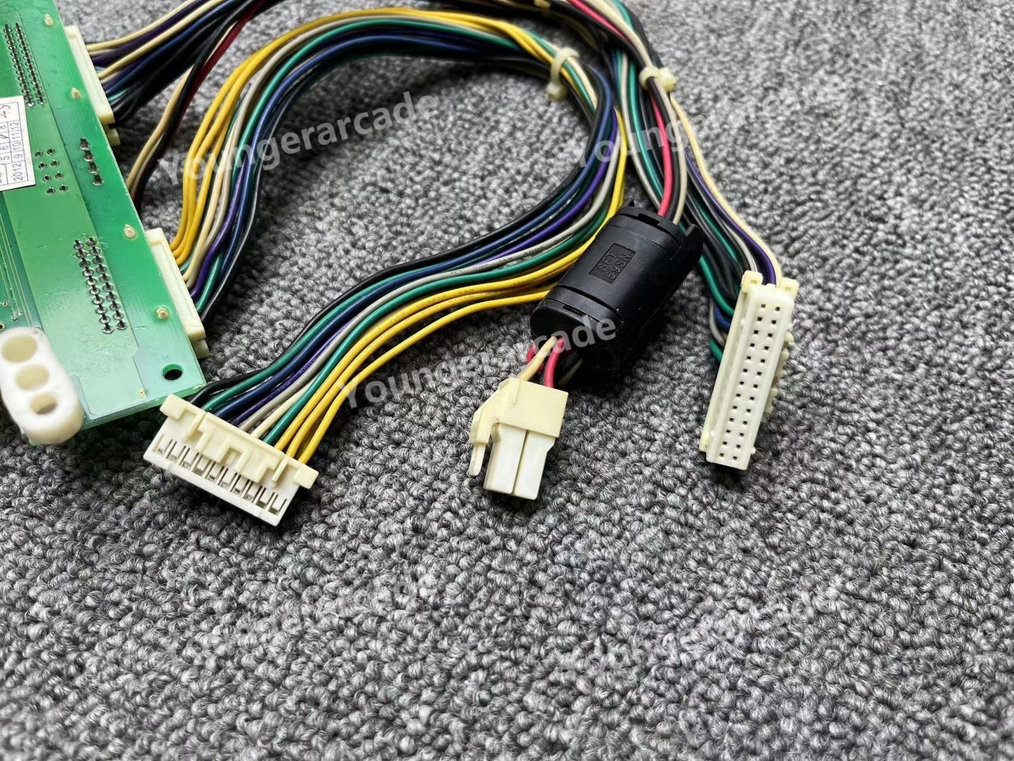 Used Konami Arcade Game Jamma Connector Plug Board Tested Working
