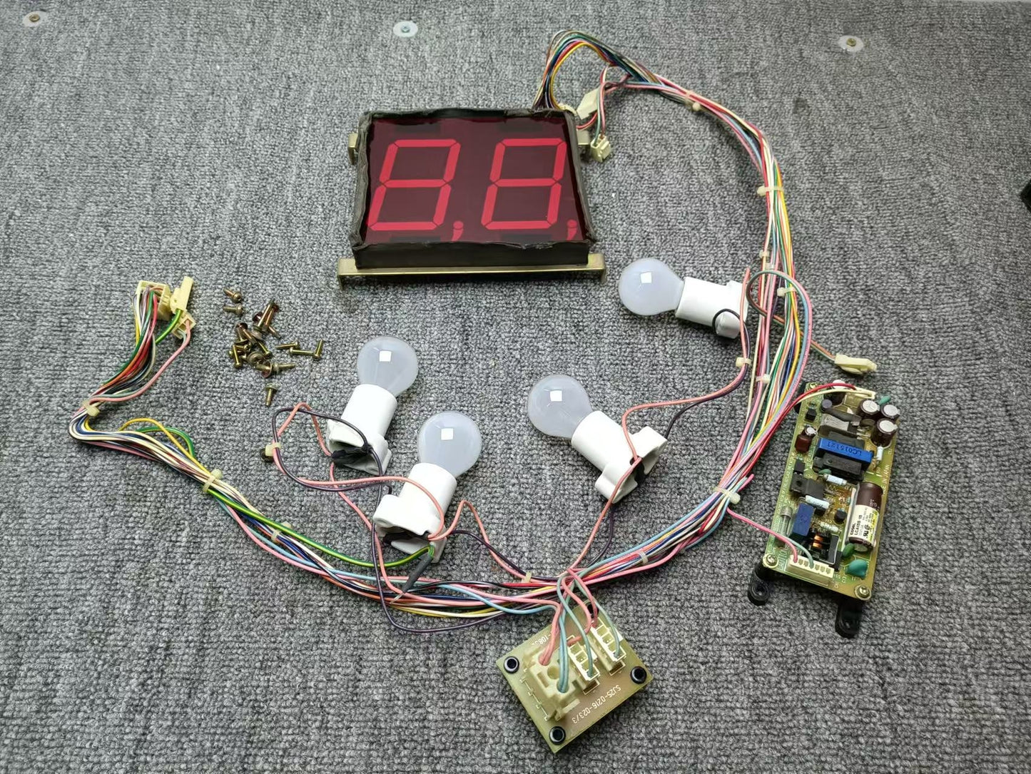Used sega blast city arcade game parts