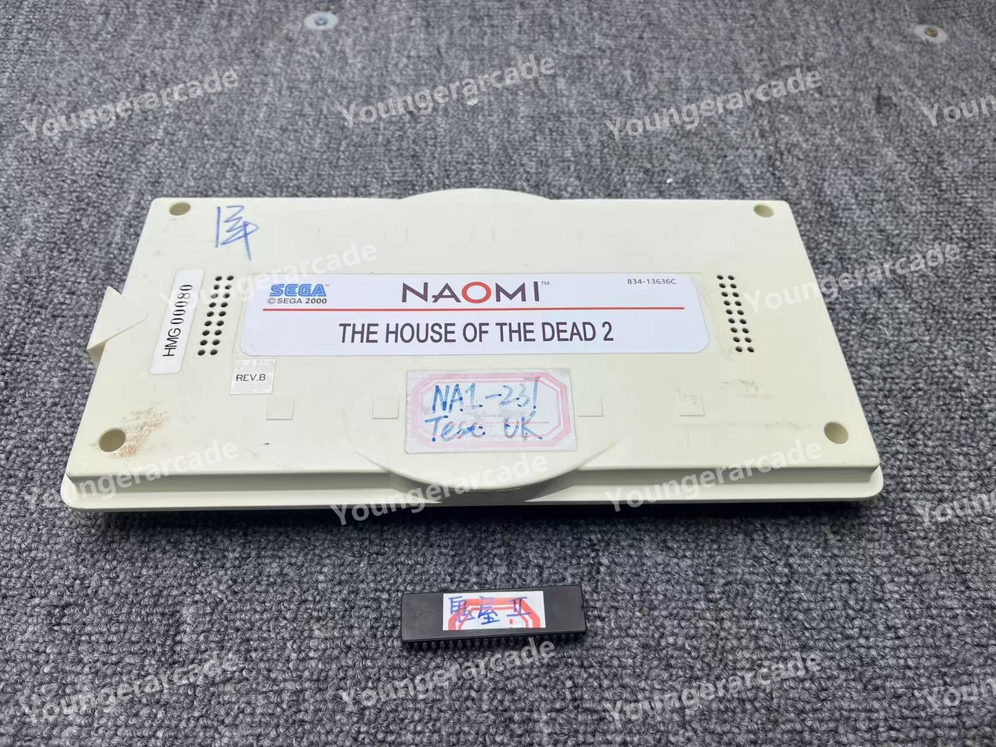 Used Sega Naomi The House of The Dead 2 EEPROM Arcade Cartridge Tested Working