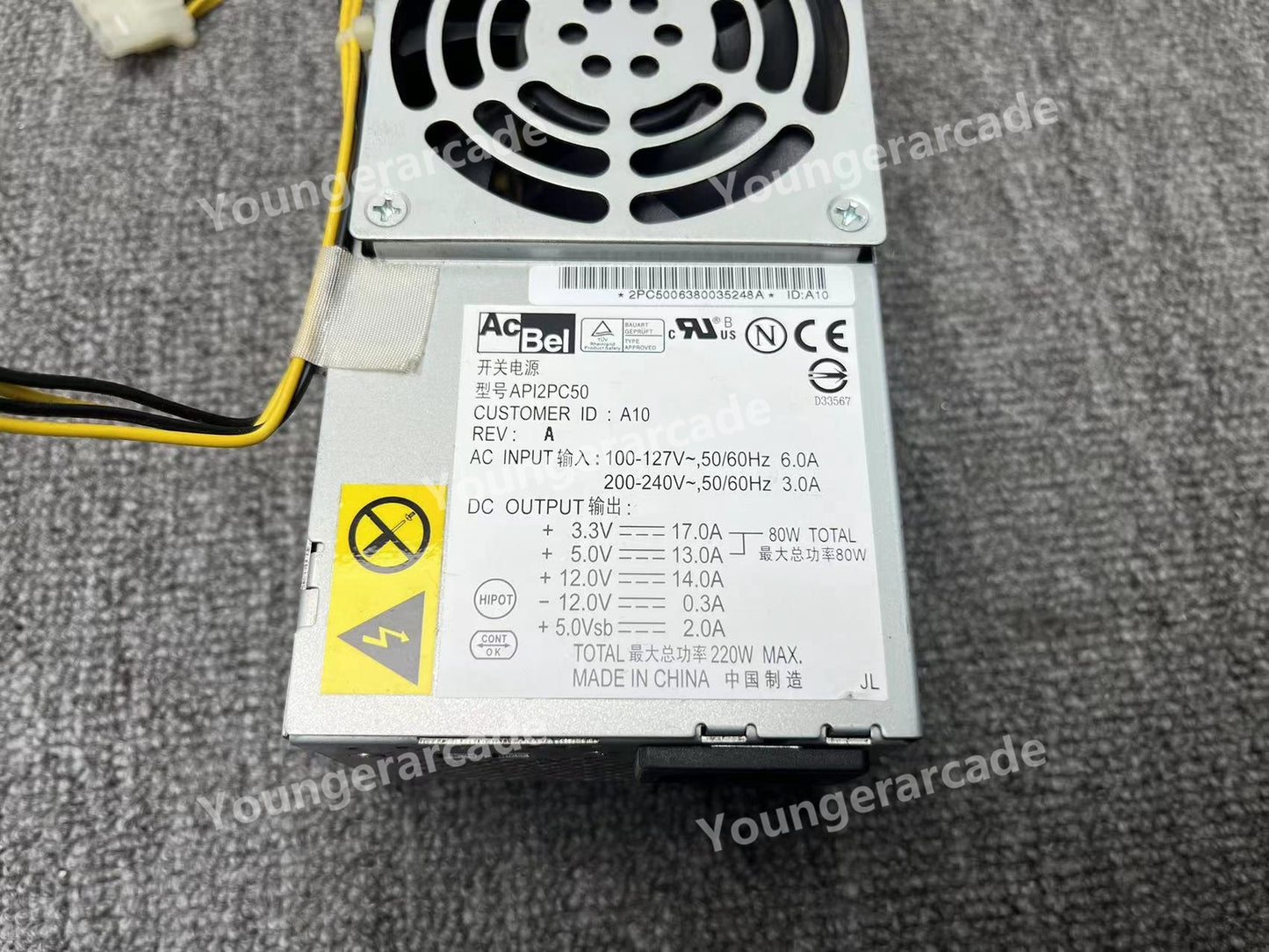 Used Taito Type X Power Supply Arcade Game Part Tested Working