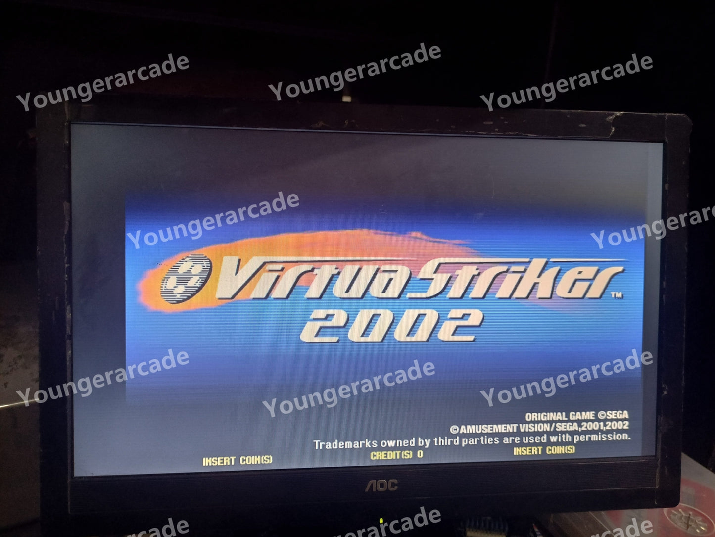 Used Sega Triforce Type 3 Virtua Striker 2002 GD-ROM Tested Working
