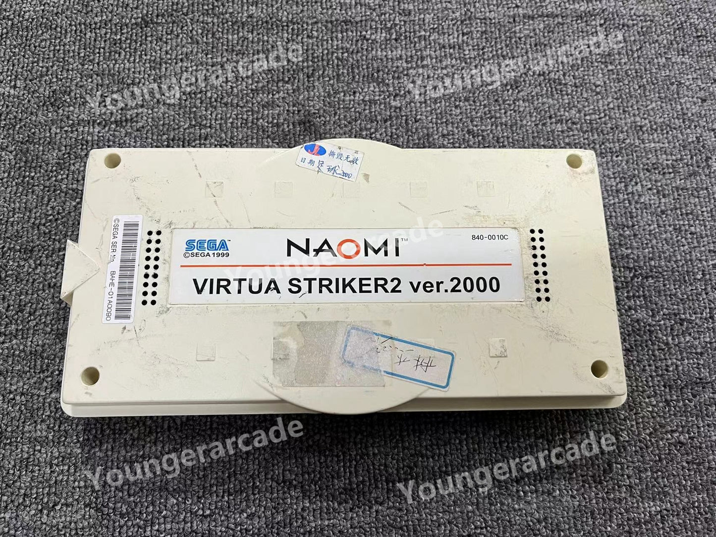 Used Sega Naomi Virtua Striker 2 Ver.2000 Arcade Game Cartridge Tested Working