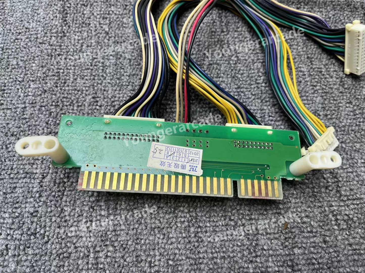 Used Konami Arcade Game Jamma Connector Plug Board Tested Working
