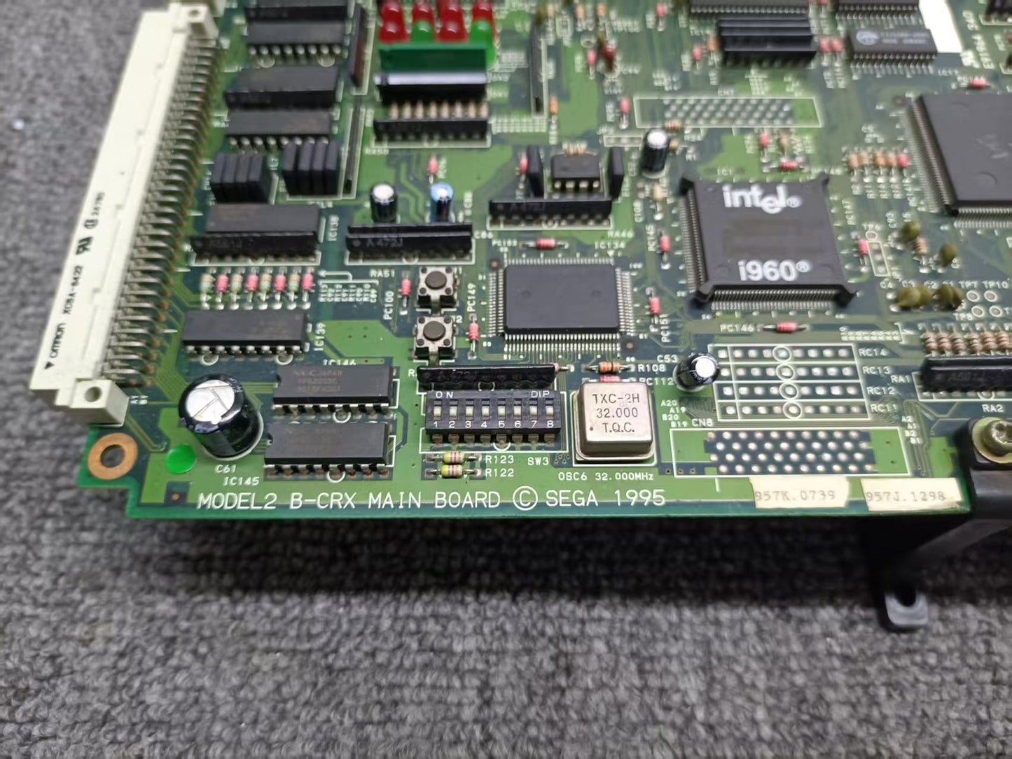 Used Sega Model 2B CRX Last Bronx Arcade Game Motherboard Tested Working
