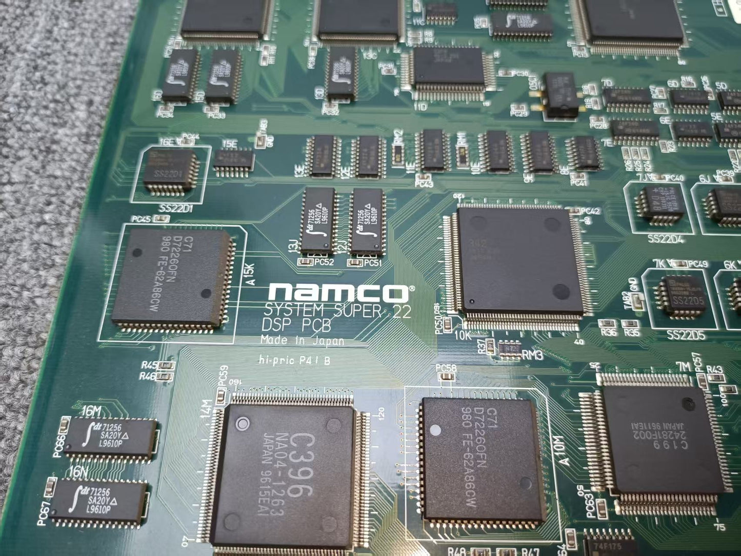 Namco System Super 22 Time Crisis DSP PCB Tested Working
