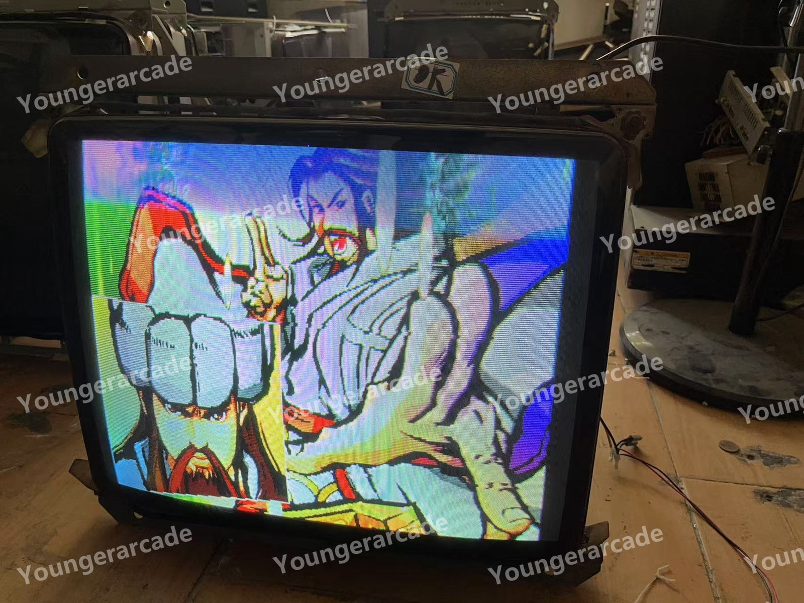 USED Toei CRT Chassis TC-RM251S U4 25 Neo 25 Tube Part Tested Working