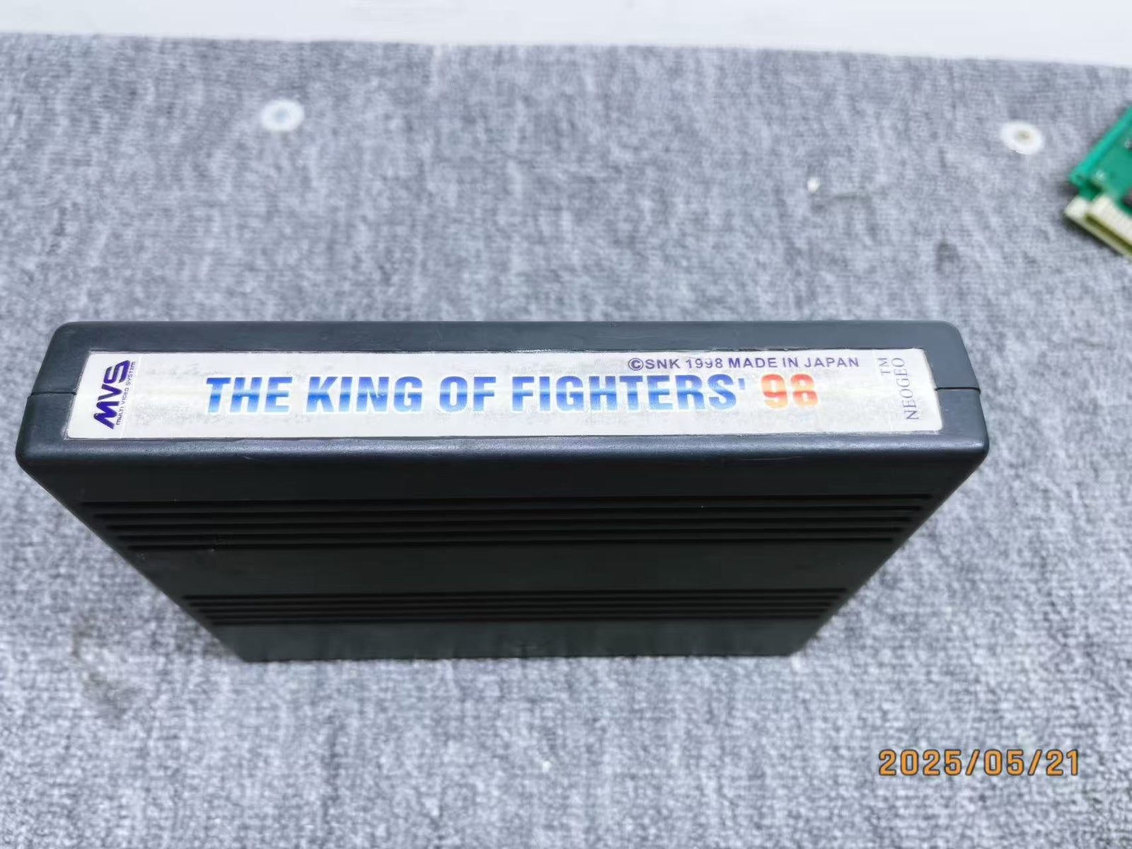 USED SNK NeoGeo MVS The King of Fighters '98 Cartridge Tested Working