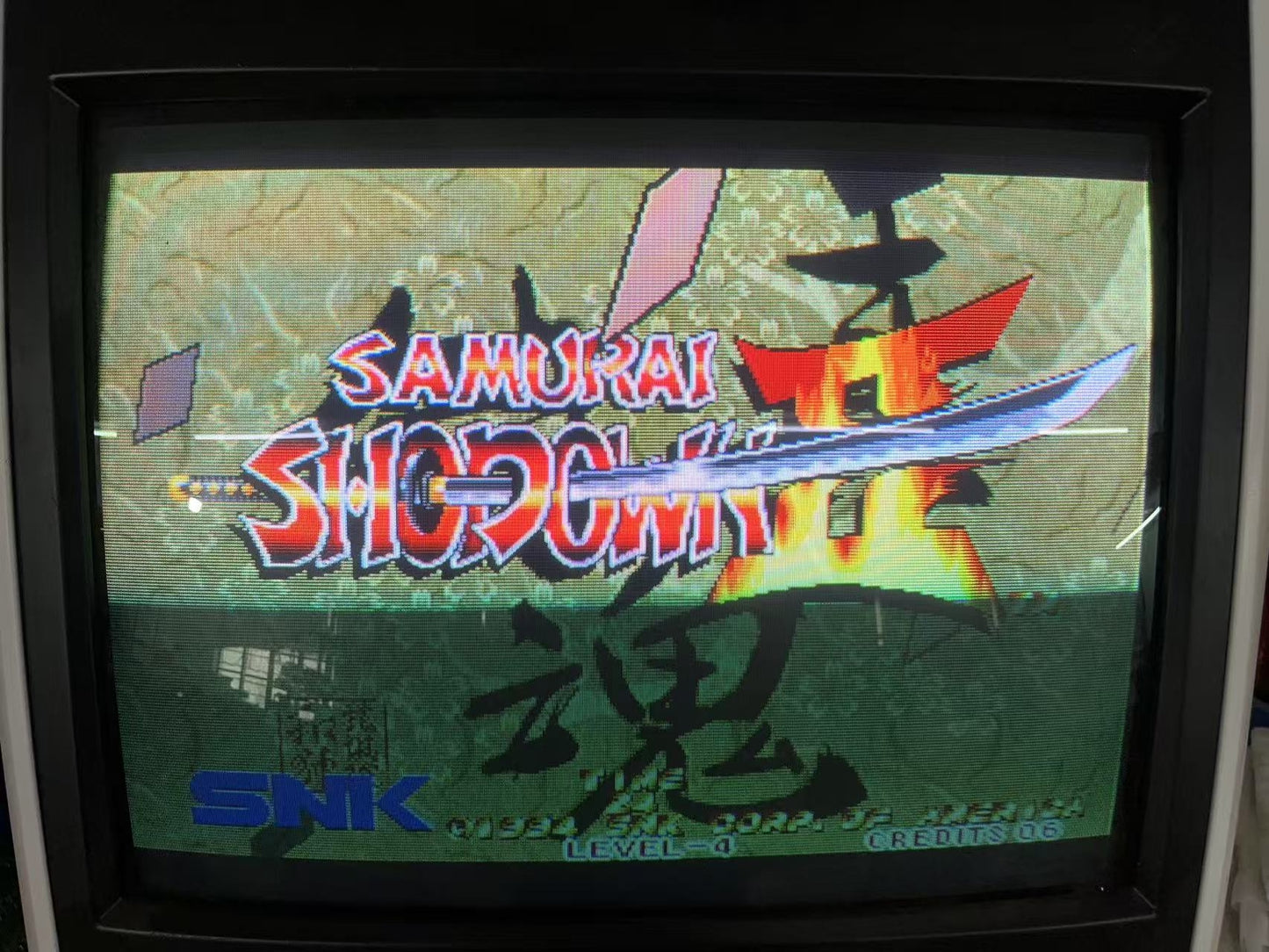 USED SNK NeoGeo MVS Samurai Shodown 2 Cartridge Tested Working
