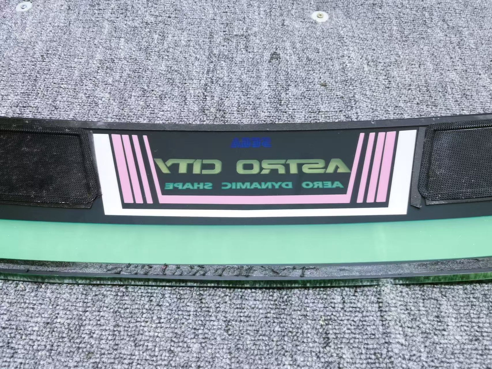 REPRO Sega Astro City Cabinet Topper Arcade Game Machine Part