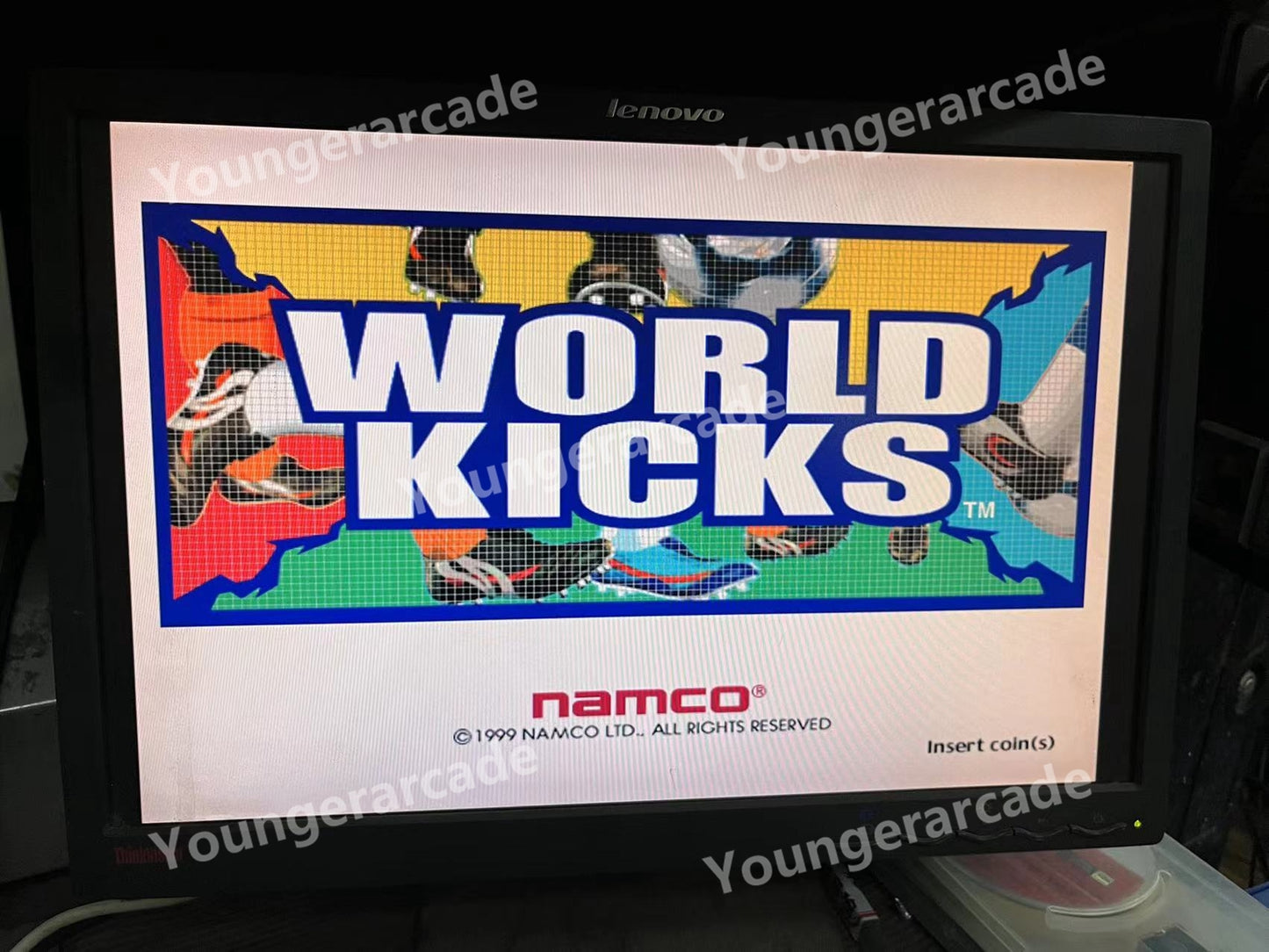 Used Sega Naomi World Kicks Arcade Game Cartridge Tested Working
