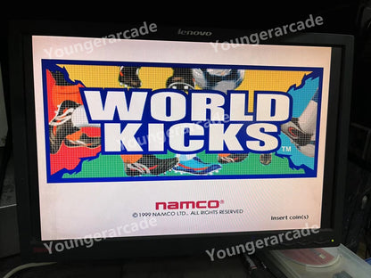 Used Sega Naomi World Kicks Arcade Game Cartridge Tested Working