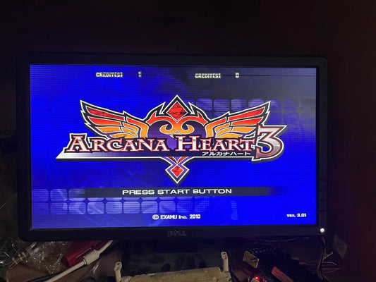 Examu. EX-Board Arcana Heart 3 Jamma Arcade Game Motherboard Tested Working