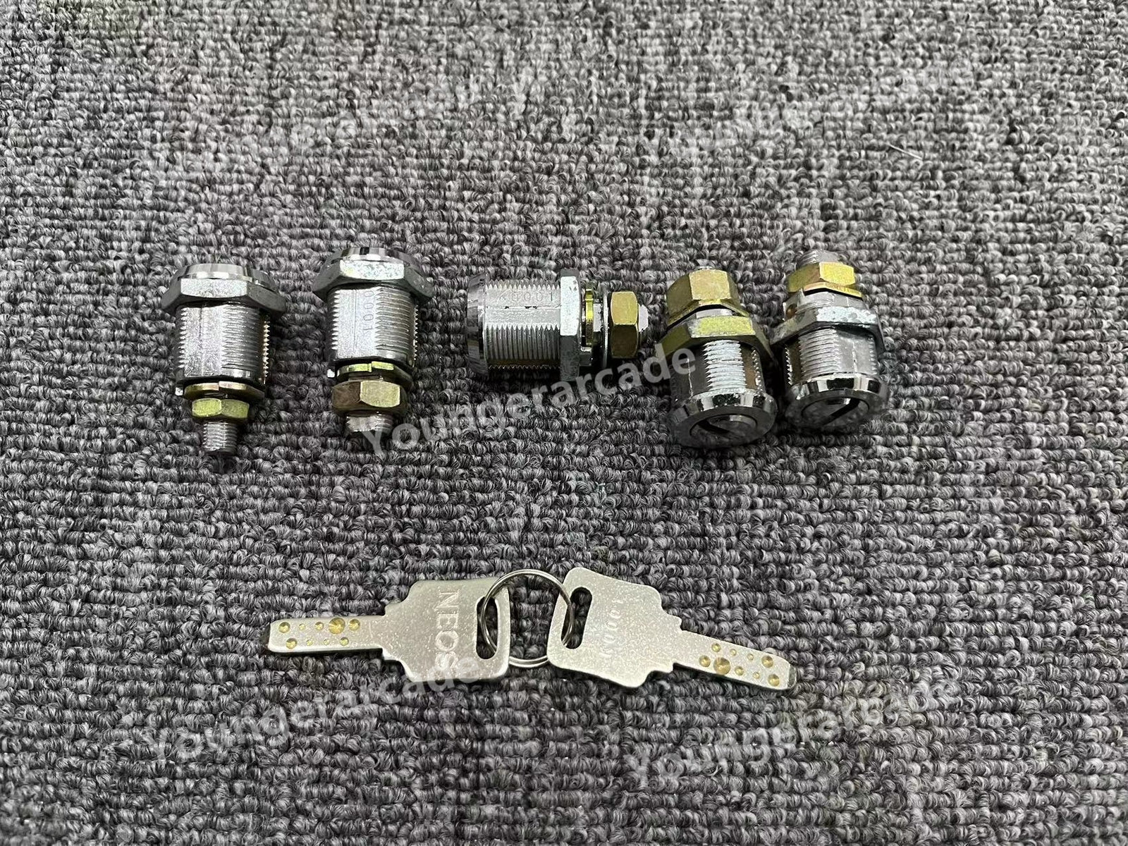 Used K0001 Keys Locks Arcade Cabinet Parts