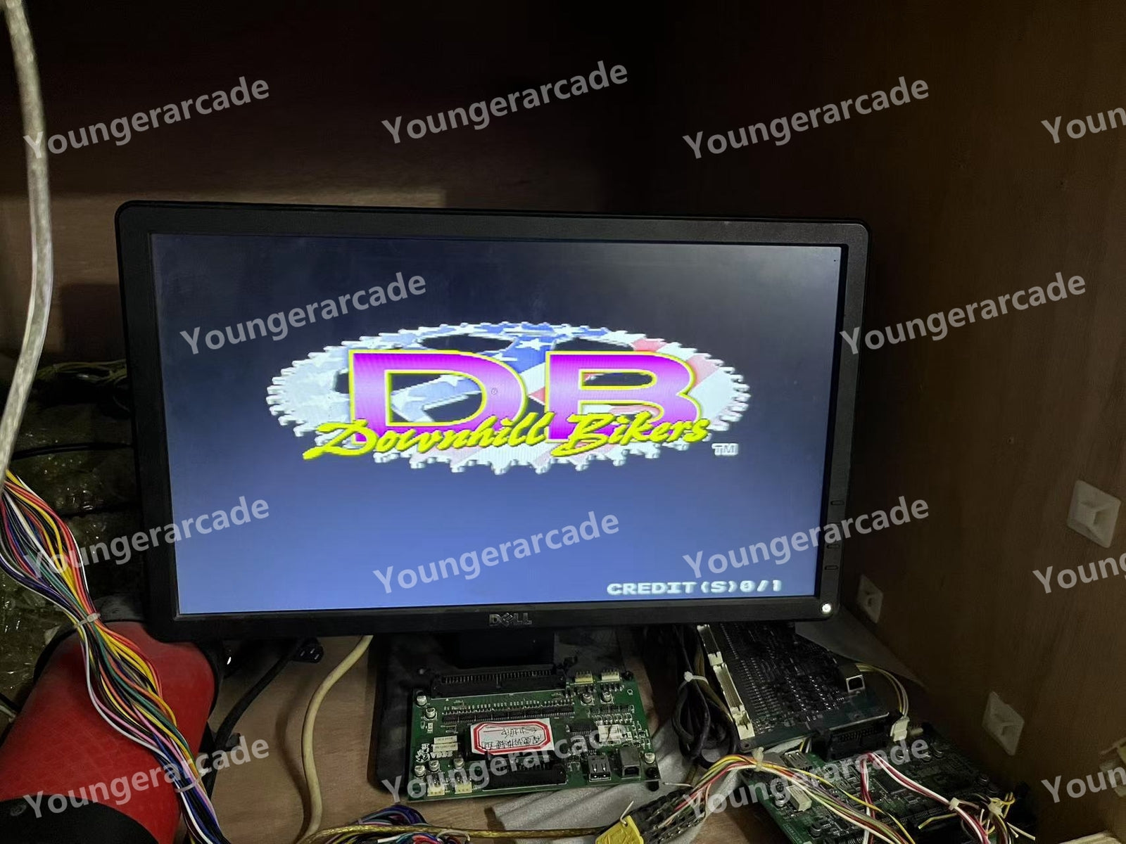 Used Namco System 23 Downhill Bikers Mem PCB Tested Working