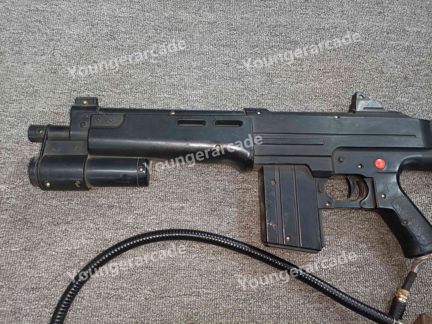 Used Konami World Combat Gun Arcade Game Assembly Tested Working