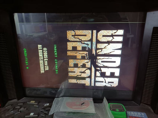 Used Sega Naomi 2 CF GD-ROM Under Defeat with Security Chip Tested Working