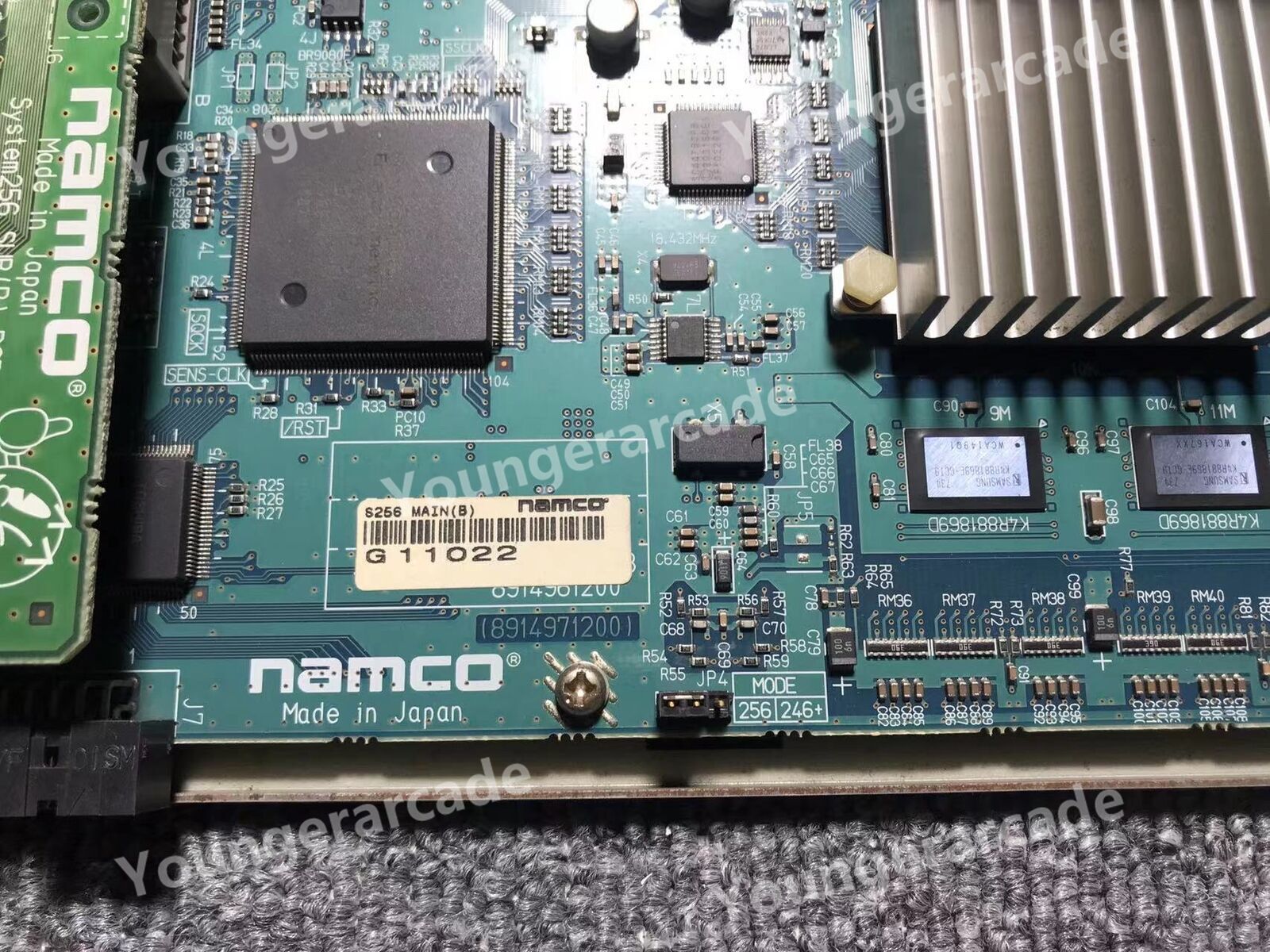 USED Namco System 256 Motherboard Arcade Game PCB Tested Working