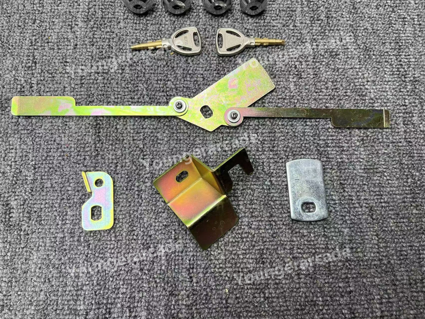 REPRO Sega New Net City/Net City Locks Keys Arcade Parts