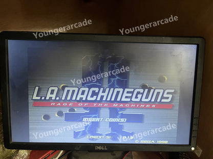 Used Sega Model 3 Step 2.1 L.A.Machineguns ROM Board PCB Tested Working