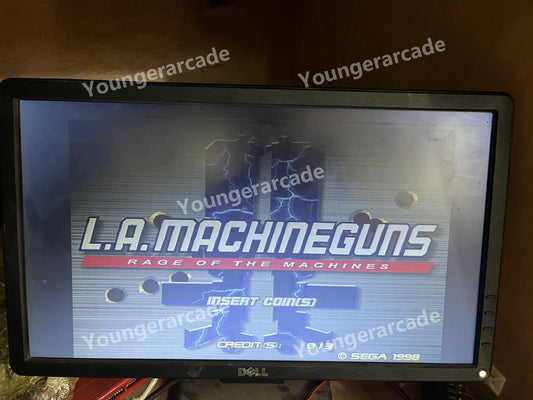 Used Sega Model 3 Step 2.1 L.A.Machineguns ROM Board PCB Tested Working