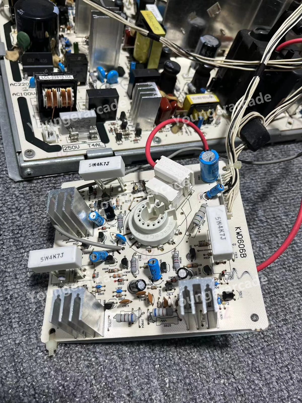 Sanwa KW0606A CRT Tube Chassis Arcade Game Cabinet Tested Working