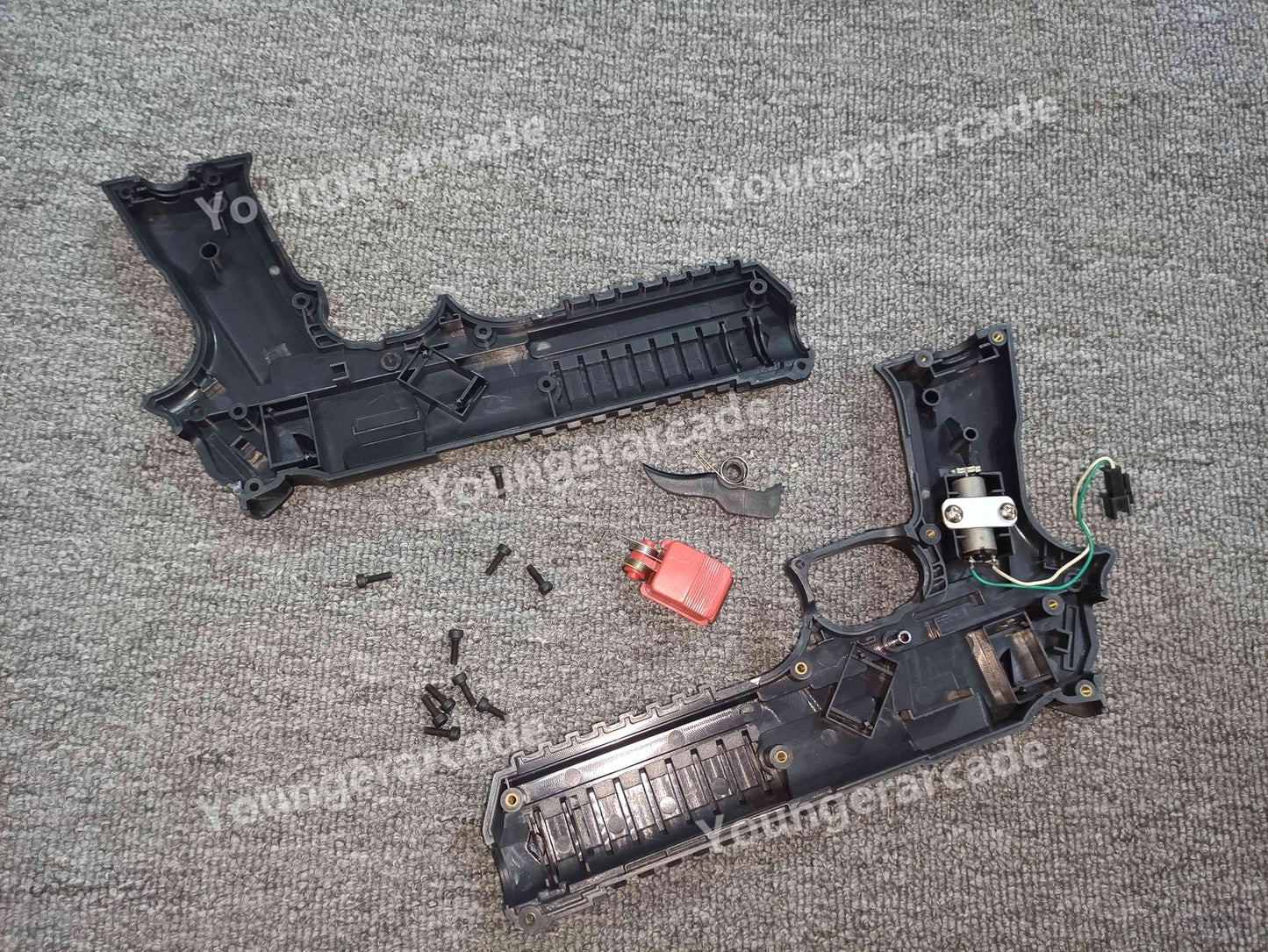 Used Taito Type X2 Elevator Action Death Parade Gun Shell Assembly