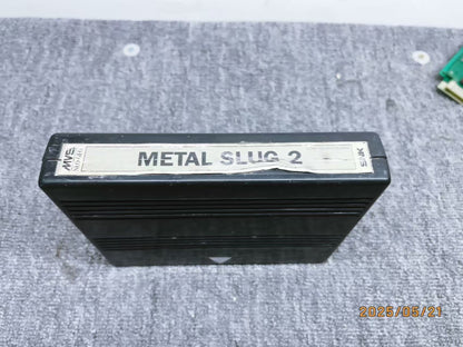 USED SNK NeoGeo MVS Metal Slug 2 Cartridge Tested Working