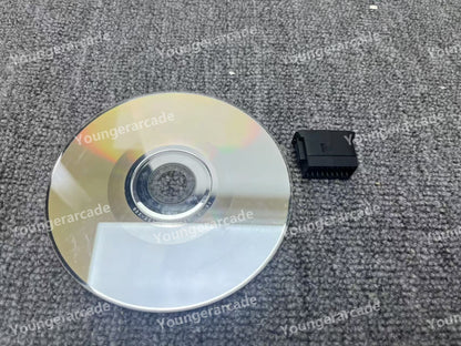 Used Sega Chihiro Outrun 2 SP GD-ROM with Security Dongle Tested Working