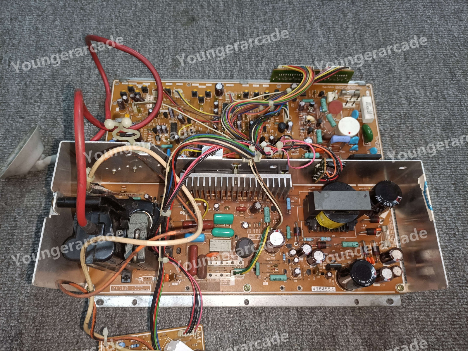 Used Toei TC-A292 CRT Chassis Arcade Game Cabinet Tube Part Tested Working