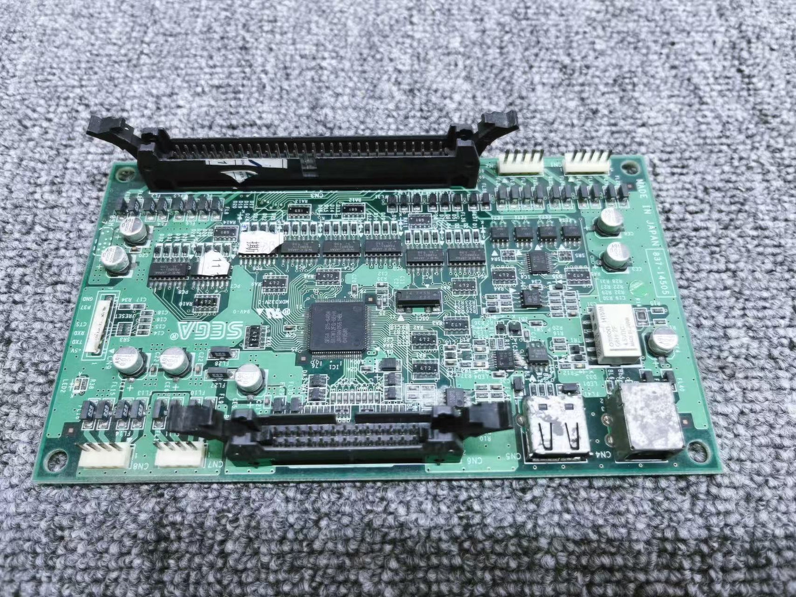 USED Sega Naomi Chihiro JVS I/O PCB Board 837-14505 Tested Working