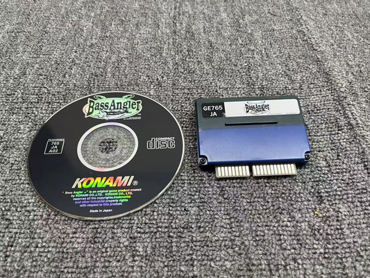 Used Konami System 573 Bass Angler CD-ROM with Security Chip Tested Working