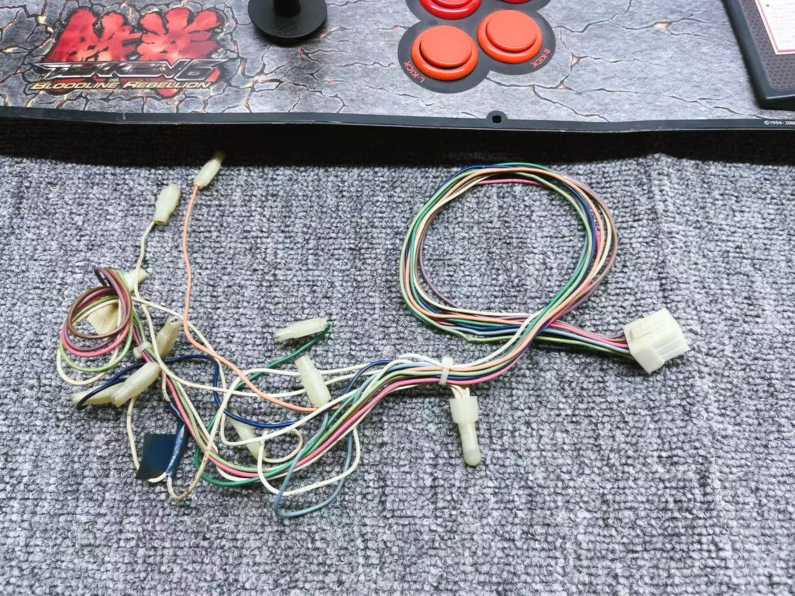 Used Namco Tekken 6 Arcade Game Control Panel Without Testing