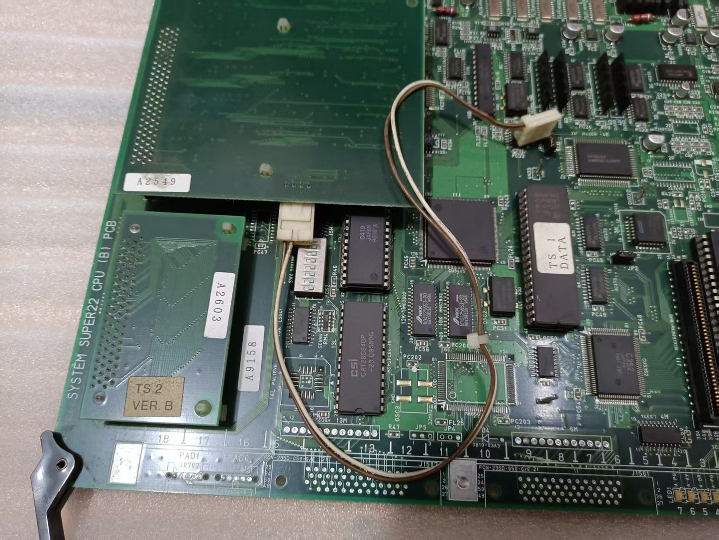 Namco System Super 22 Time Crisis CPU(B) PCB Board Tested Working