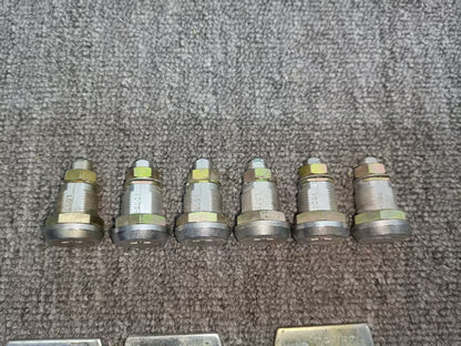 Used Capcom Acade Game Q25 P5001 Locks Plate Arcade Cabinet Parts