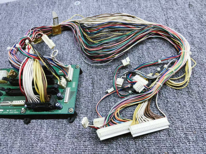 Used Sega Blast City Wiring Harness for Spike Out Tested Working
