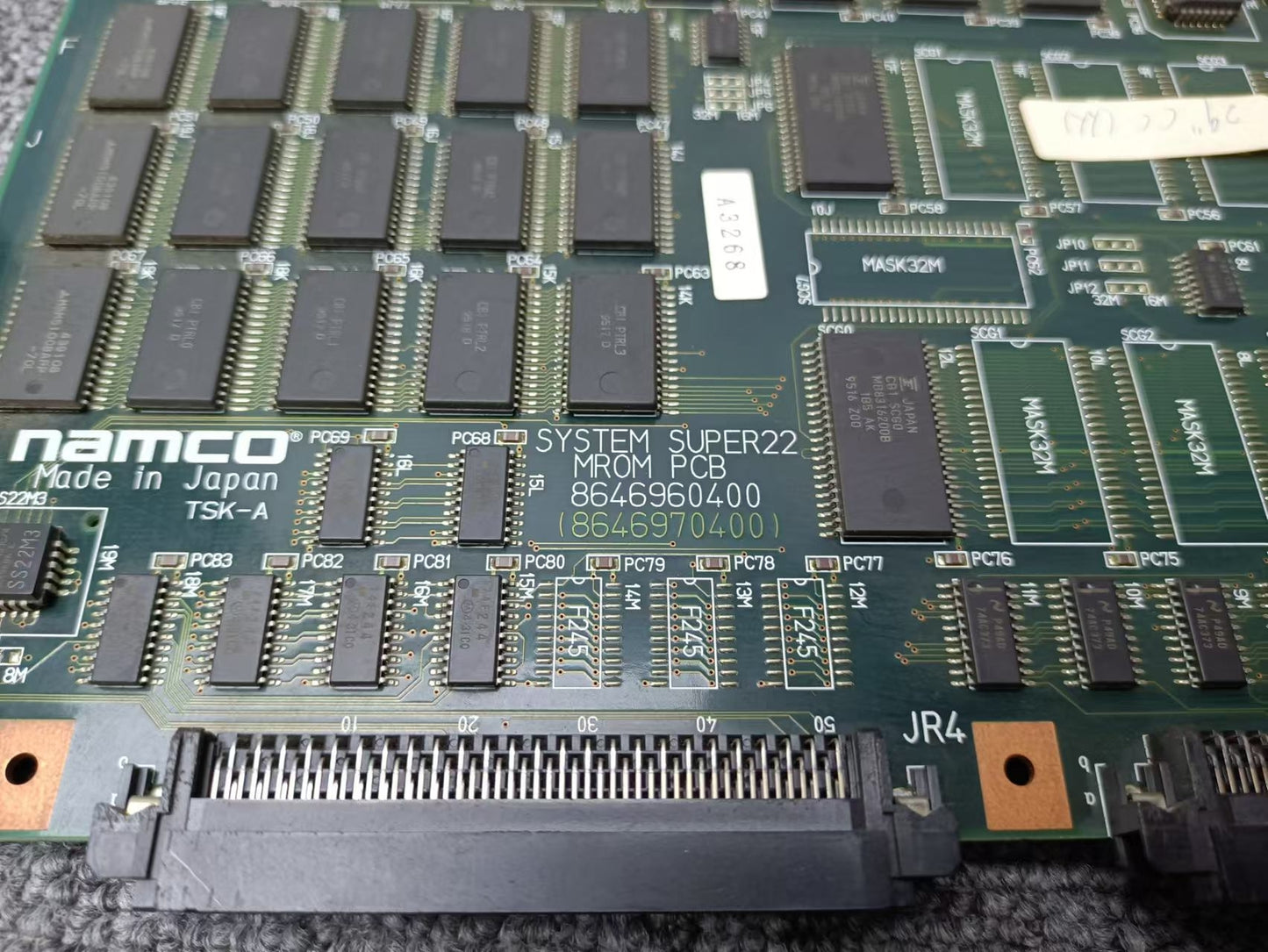 Namco System Super 22 Cyber Cycles MROM PCB Tested Working