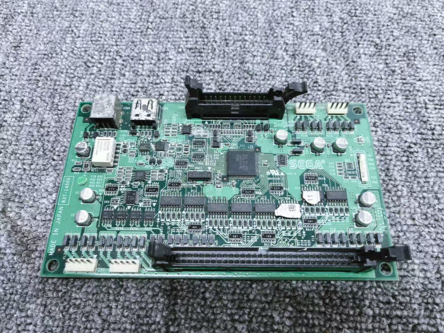 USED Sega Naomi Chihiro JVS I/O PCB Board 837-14505 Tested Working