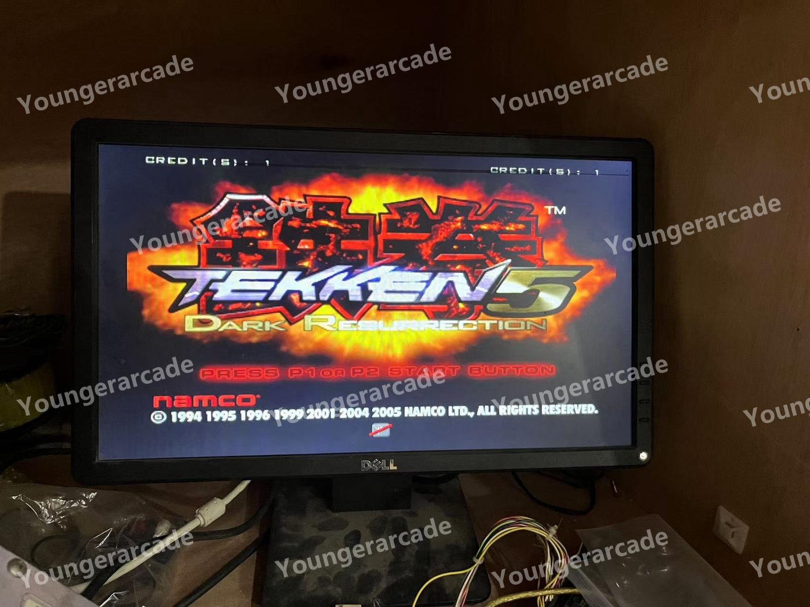Not Original Namco System 256 Tekken 5 Dark Resurrection DVD-ROM Tested Working