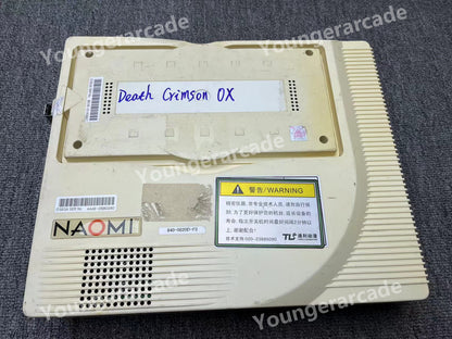 Used Sega Naomi with Death Crimson OX Arcade Game Cartridge Tested Working